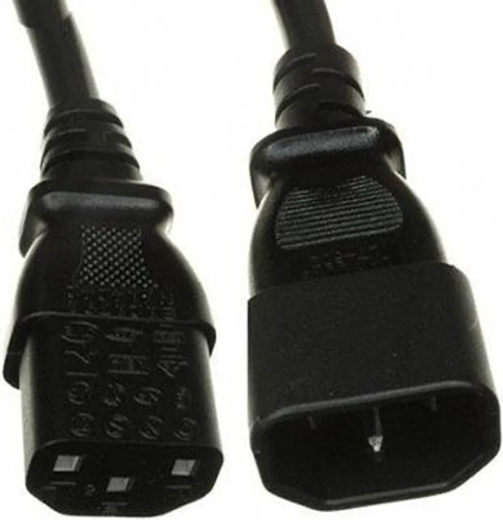 Câble électrique 3 mètres C13 vers C14 robuste pour châssis Cisco