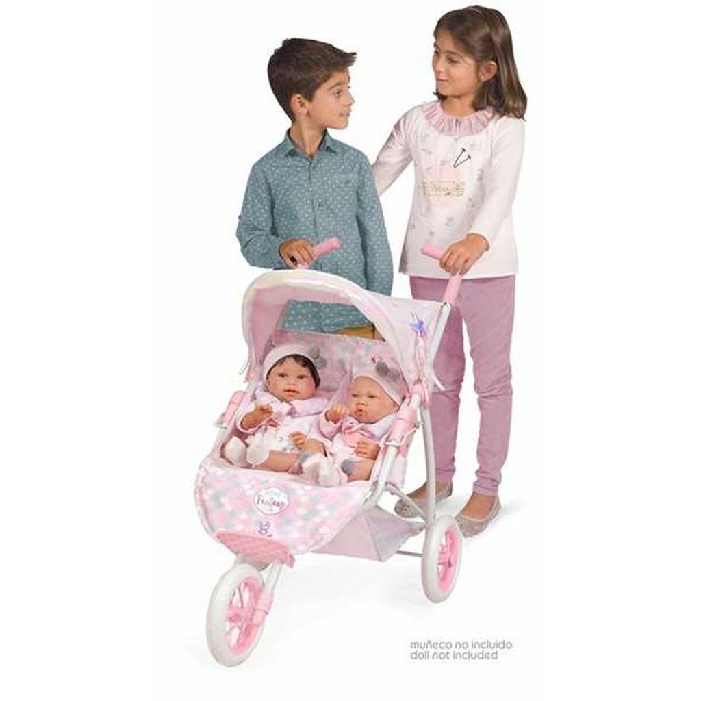 Chariot Pliable DE CUEVAS TOYS Rose - Grande Capacité, Rangement Léger Et Résistant