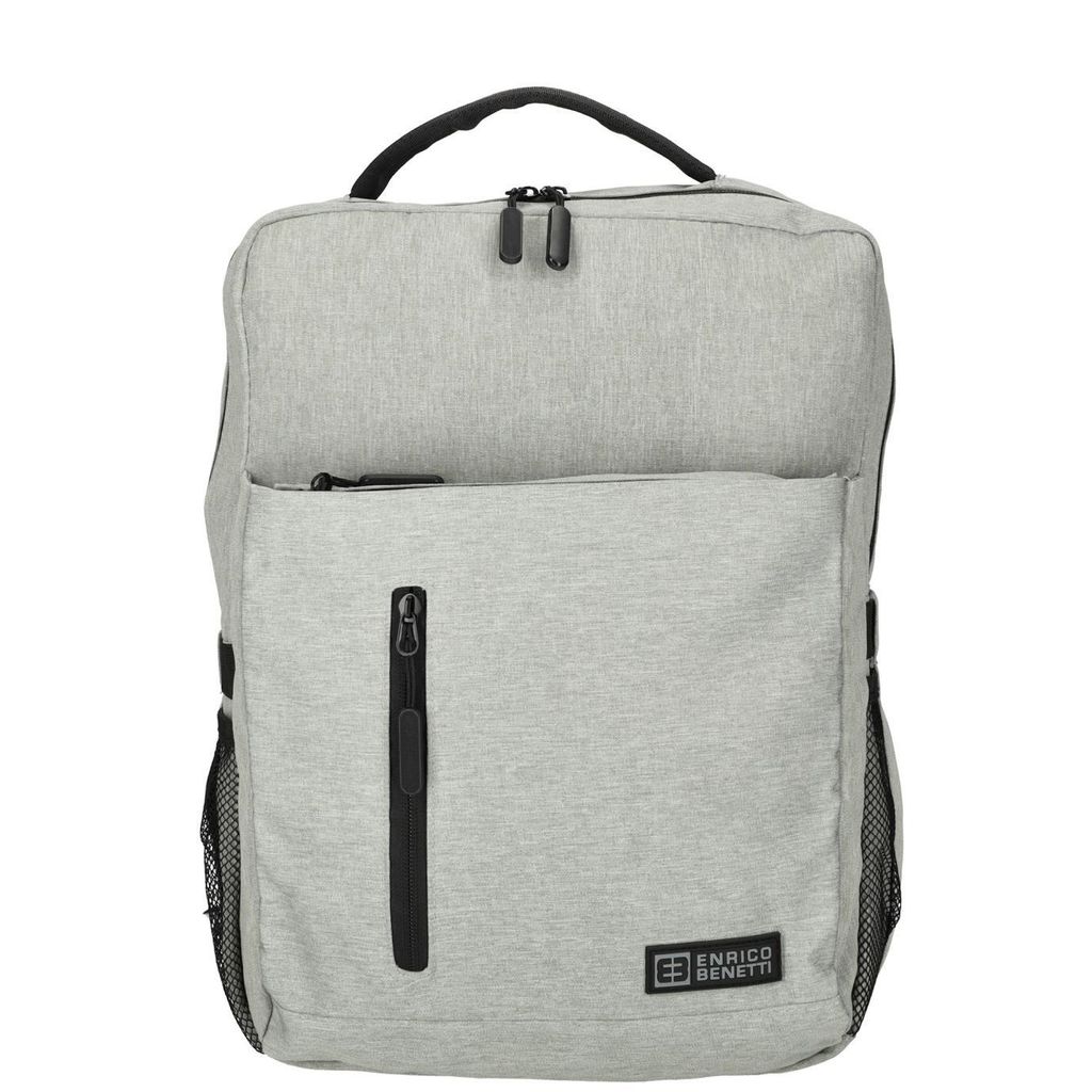 Christian Wippermann kleiner Damen Herren Rucksack City Tasche Bag Bordgepäck Hellgrau