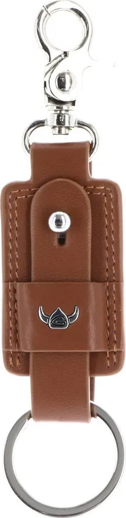 Mai più chiavi perse! Golden Head Polo 5156 in Pelle Cognac