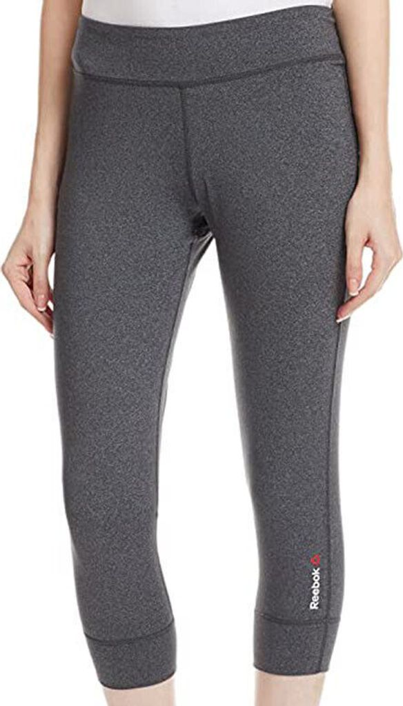 One Series Nylux Capri Trainingstight Damen Reebok grau XS Produktbild 