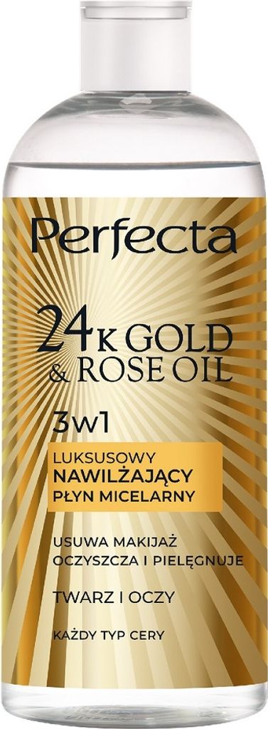 DAX 24K Gold & Rosenöl Mizellenfluid für alle Hauttypen 400 ml