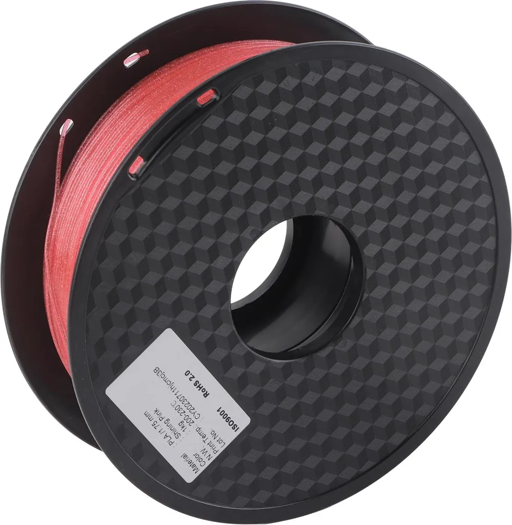 Consommable Impression 3D Filament PLA Rose Pailleté Haute Qualité - 7