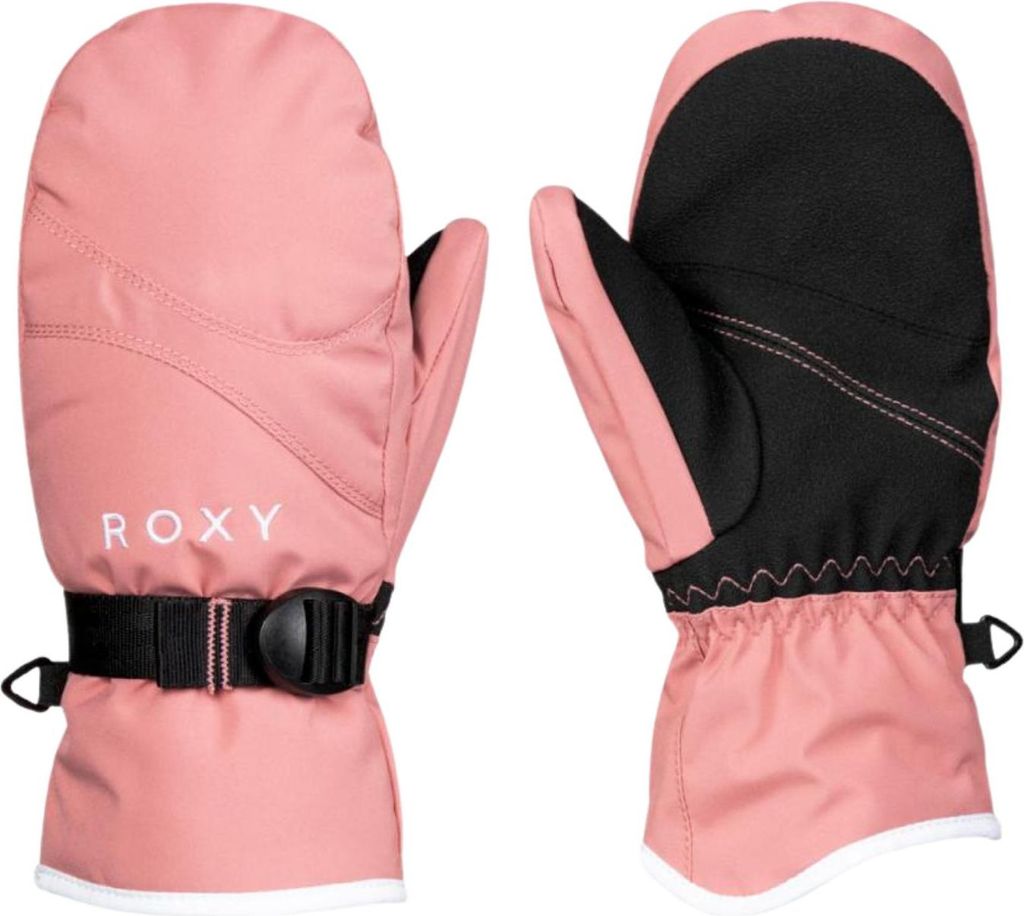 Roxy Jetty Girl Solid Kinder-Skihandschuhe rosa S