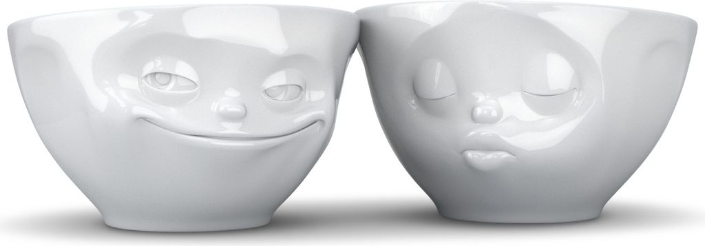 TV Tasse Schälchen-Set 22.01 Küssend und Grinsend mittel Produktbild 