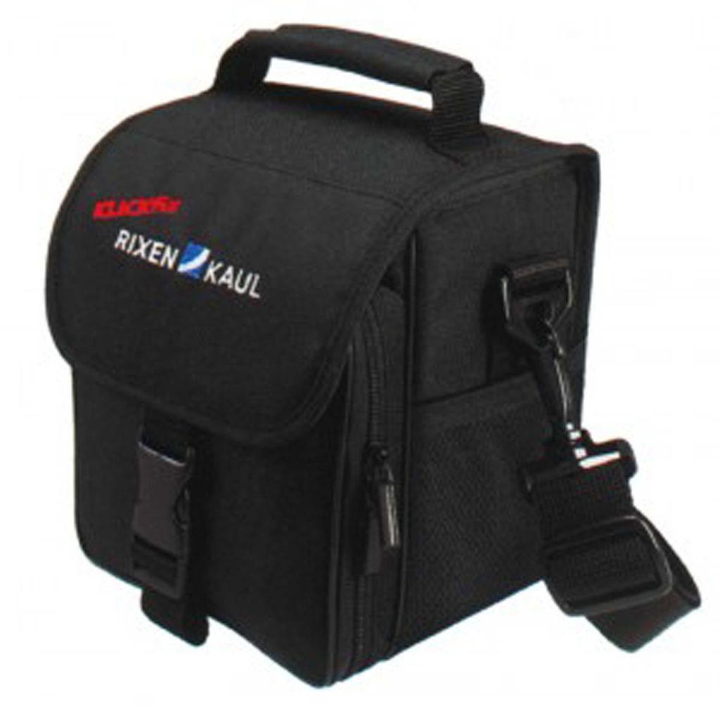 Lenkertasche KLICKfix Allrounder-Mini schwarz, 15x12x18cm, inkl. Adapter 0272S