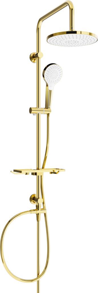Kolumna prysznicowa Mexen T05 złota/biała, 950mm Zdjęcie produktu 