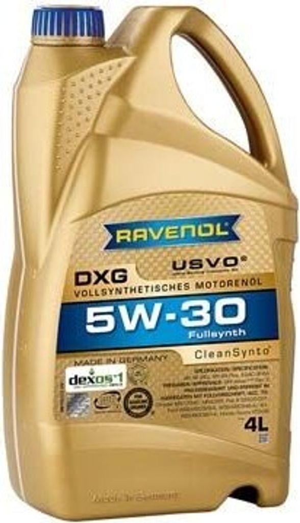 RAVENOL DXG Motoröl 5W-30 Synthetisch Motorenöl 4 L