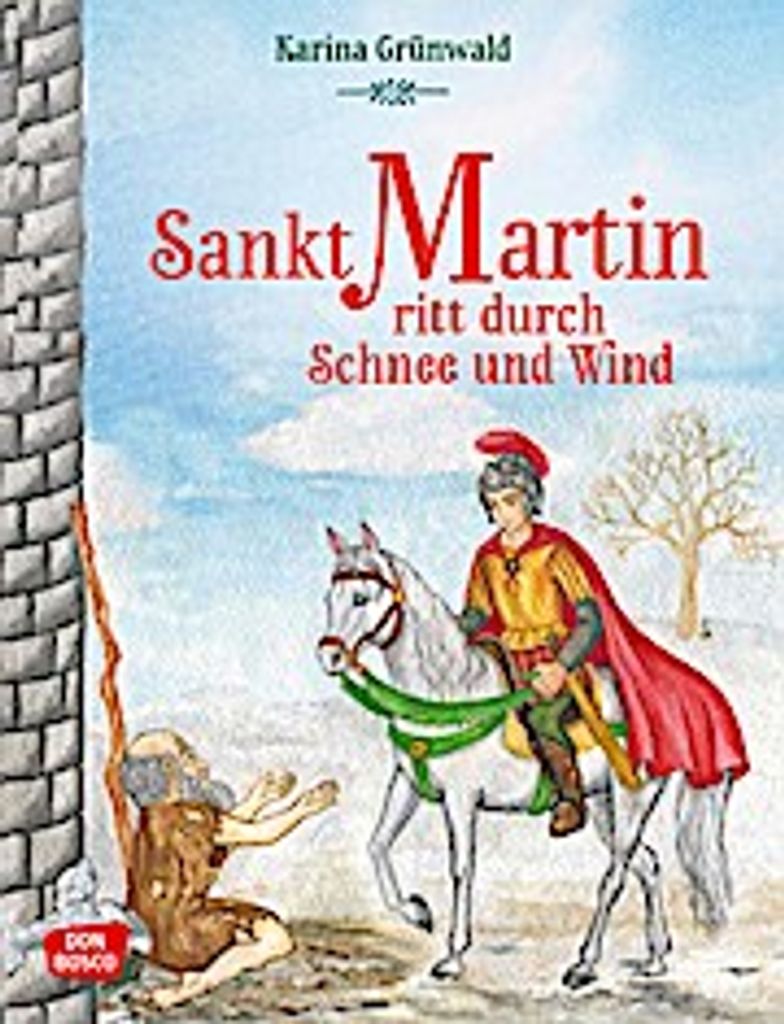 Sankt Martin ritt durch Schnee und Wind
