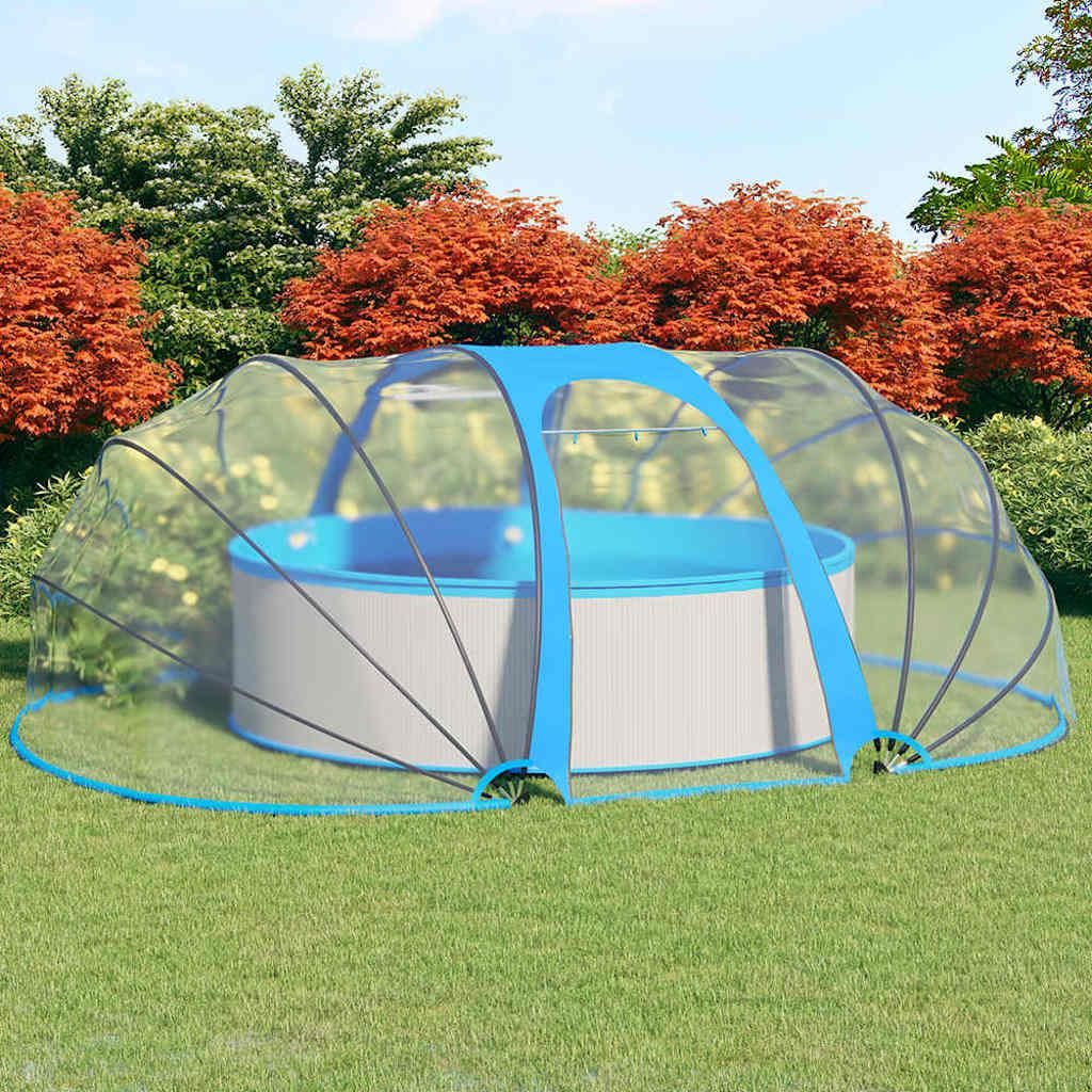 VidaXL Dôme de piscine ovale 530x410x205 cm Image du produit 