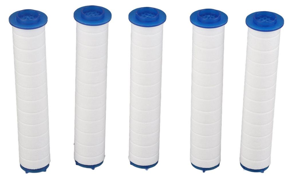 Filter-Duschkopf, 3 Stufen, zerlegbar, waschbar, Negativ-Ionen-Handbrause für Badezimmer zu Hause, universelle PP-Baumwolle