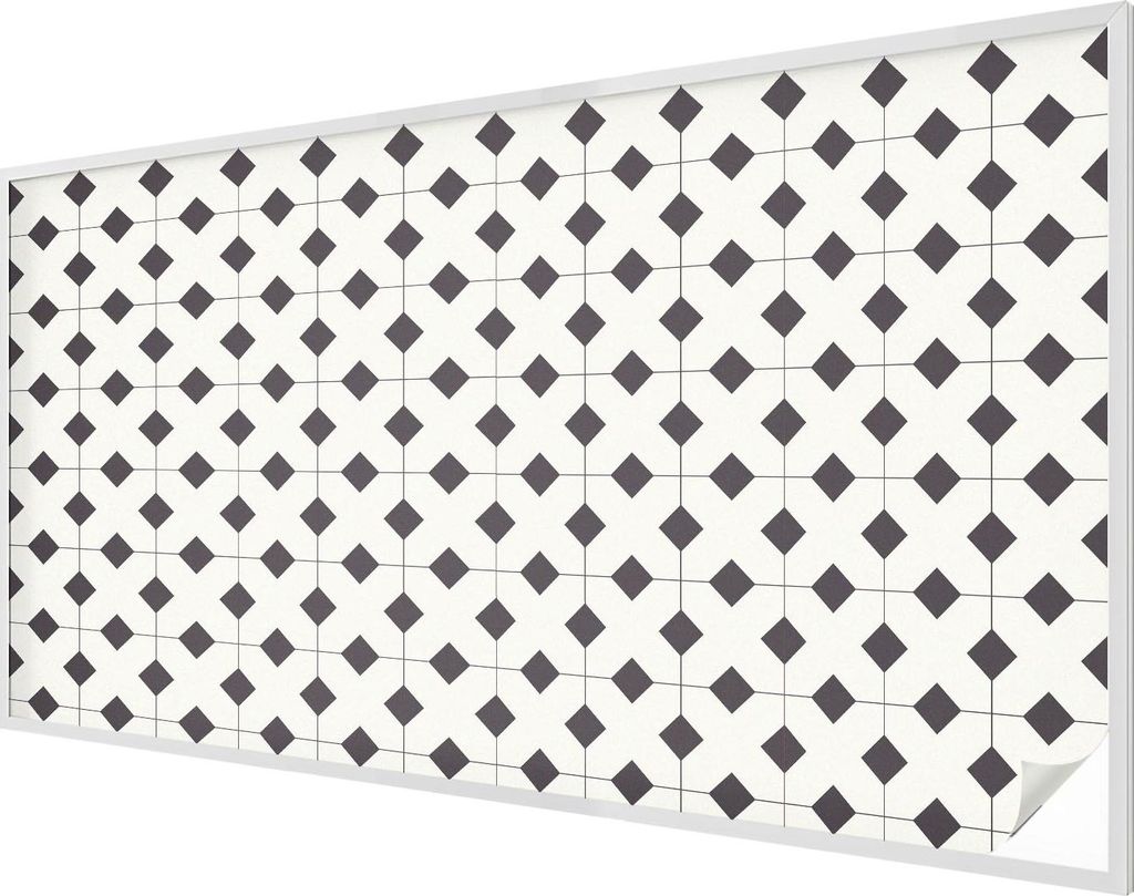 Buntglas Fensterfolie – 116x200 cm – Stained-Glass Design – blickdichte dekorative Sichtschutzfolie – selbstklebend, UV-Schutz – Schwarze...