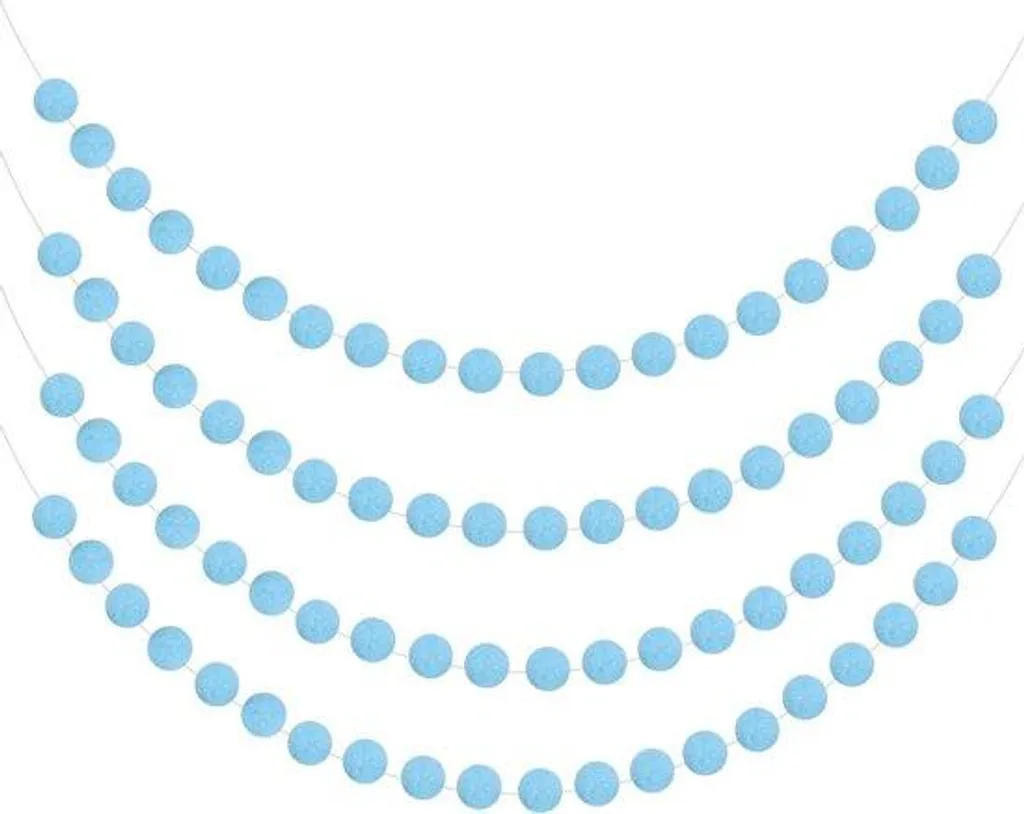Déco Murale Facile 2m : Lance-boules Bleu et 20 Boules pour Toute Fête