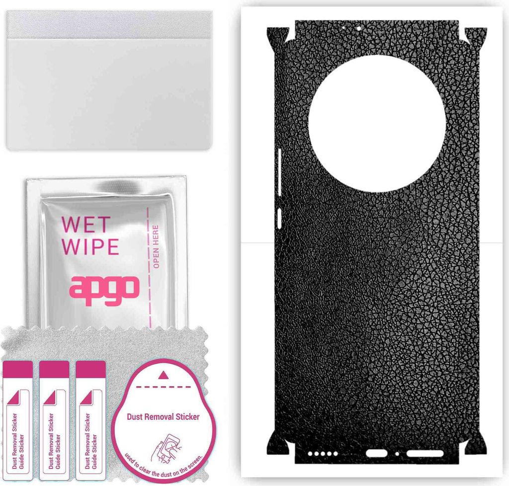 apgo Rückseite + Seiten Schutzfolie, Skin, kompatibel mit Honor Magic5 Lite, Hinten Displayschutzfolie aus Vinylfolie, kratzfest, einfache Montage...