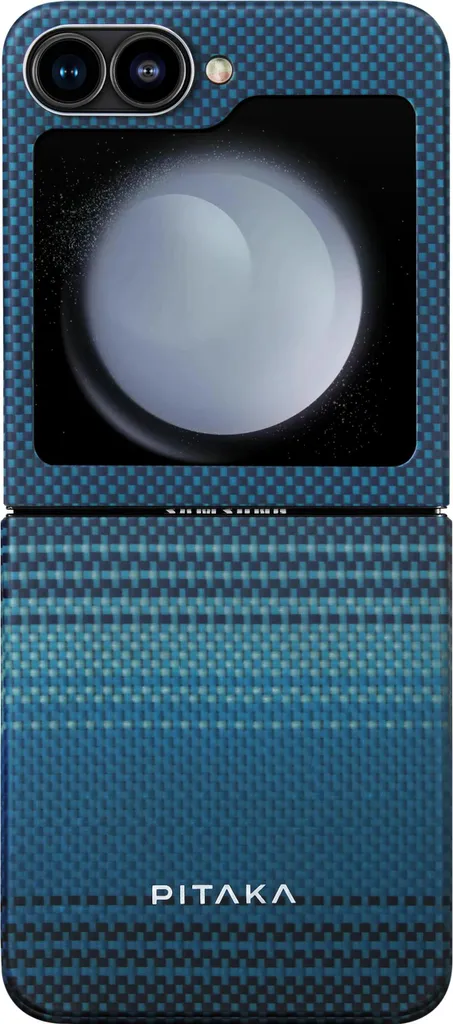 Coque Fine pour Samsung Z Flip 6 - Style Pitaka Moonrise Design Léger