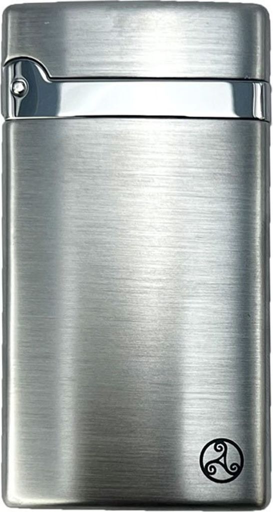 Rattray's Alfie Chrome Satin Feuerzeug, unbefüllt