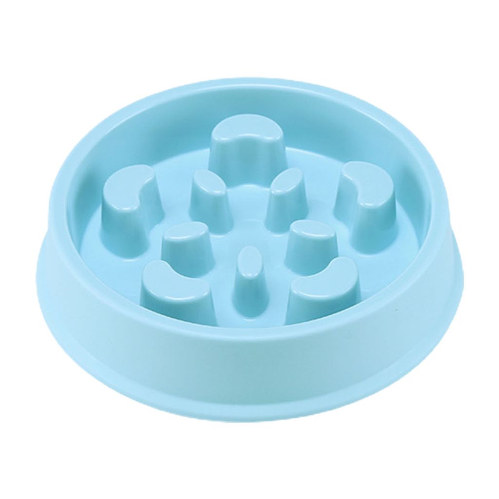 Hundefutternapf, große Kapazität, rutschfest, bissfest, abriebfest, erstickungssicher, Slow Eat Column, Katzen- und Hundenapf, Slow Food Bowl, Ha...