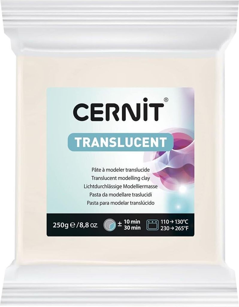 Cernit Polymer Clay Translucent Glinka polimerowa Zdjęcie produktu 