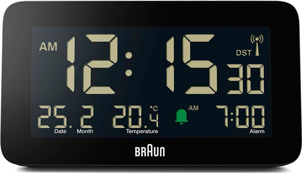 Reloj despertador digital Braun BC10B Imagen del producto 