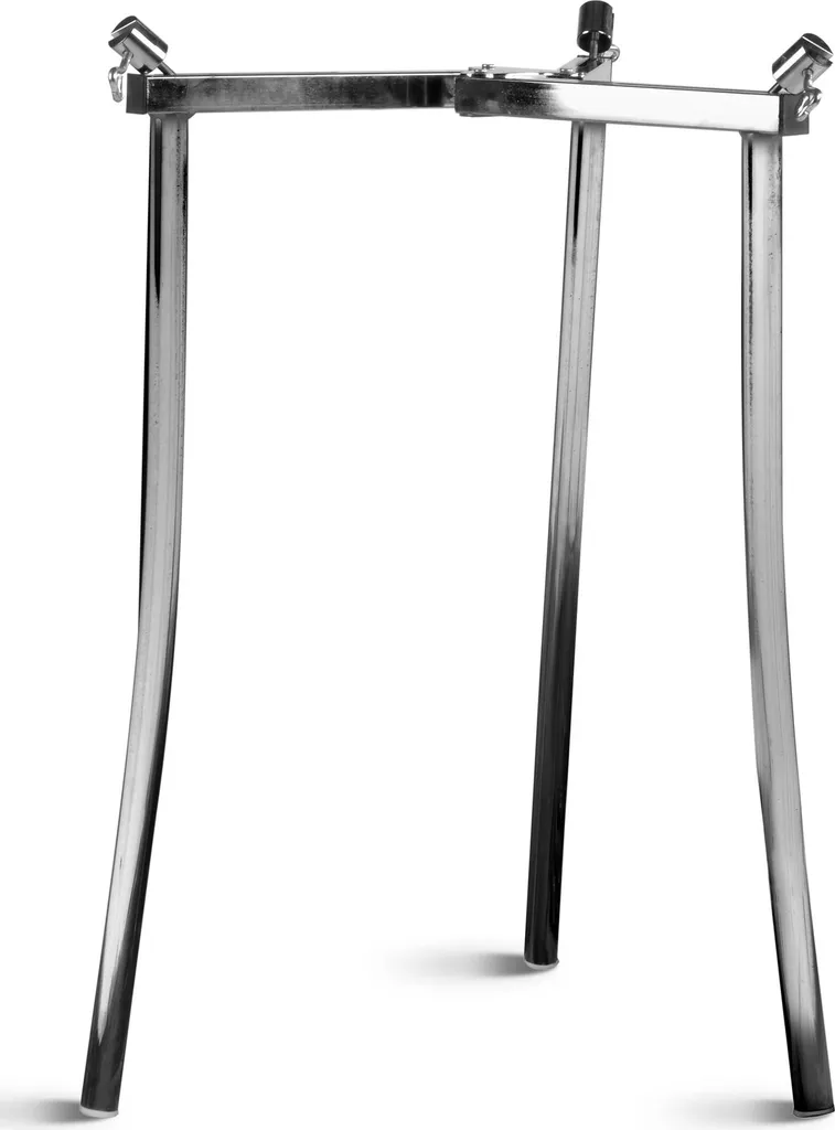 Support Stable Inox pour Brûleur Gaz 35-70cm - Fini l'instabilité