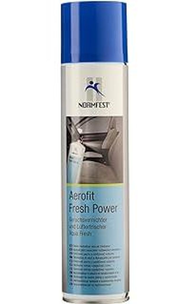 Normfest Aerofit Fresh Power – Geruchsvernichter & Lufterfrischer mit Coolwater-Duft, neutralisiert zuverlässig unangenehme Gerüche in Fahrzeug...