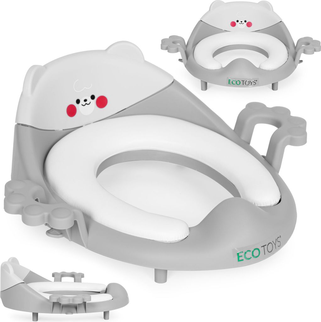 EcoToys PP104: Sedile per WC per bambini con maniglie e Immagine del prodotto 