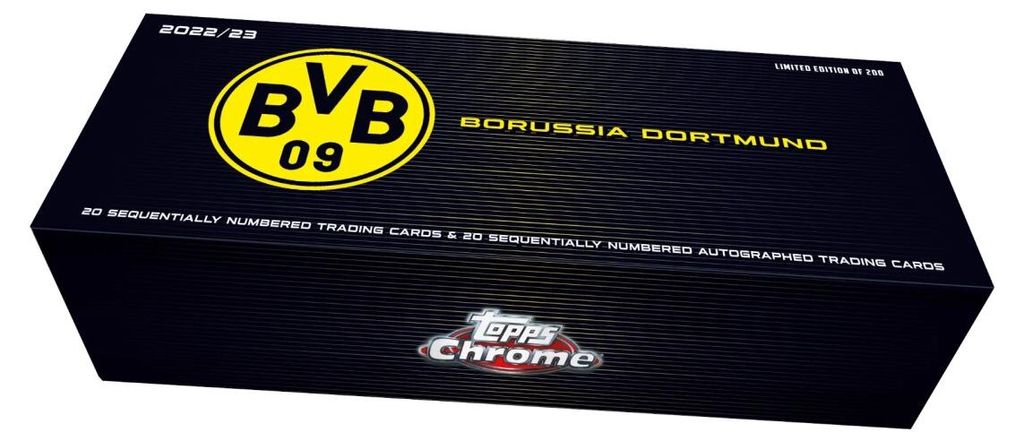 Topps BVB Chrome Box 2022/23 - 1 Box