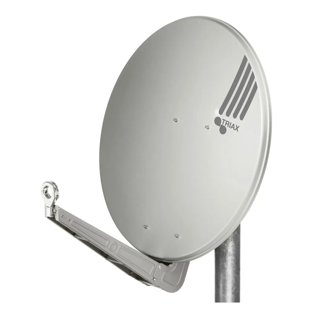 Parabole satellite 95cm TRIAX FESAT 95HQLG pour réception HD et 4K