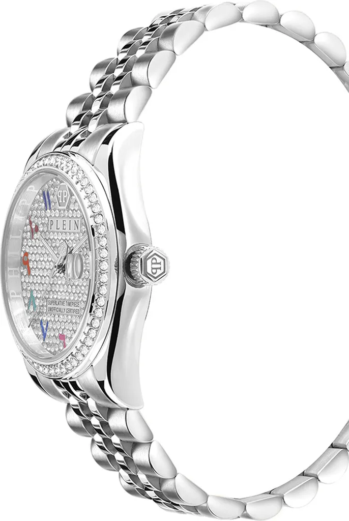 Montre Quartz Philipp Plein PWYAA0723 Date Superlative avec Cristaux