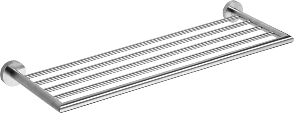 BEO Handtuchablage Edelstahl matt 655x55x215 mm für Bad & Küche >> zum Bohren