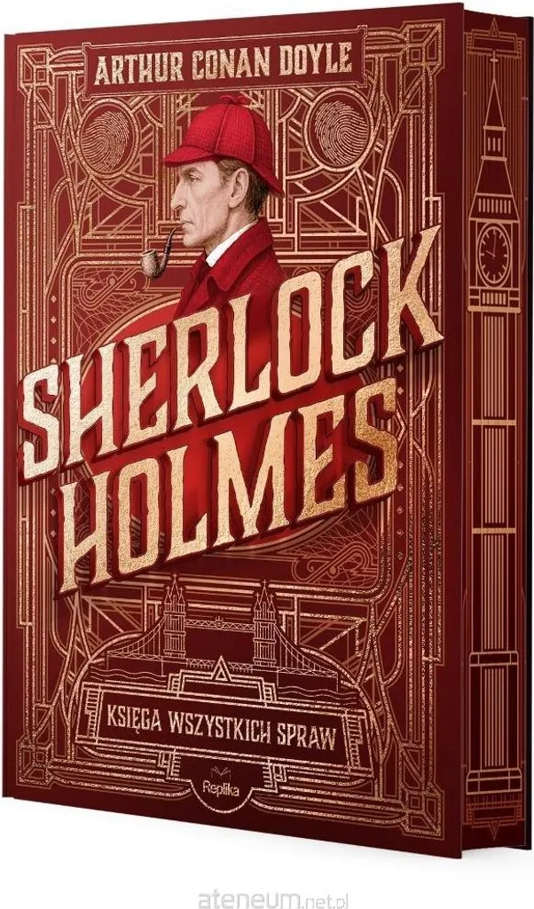 Livre Sherlock Holmes : l'intégrale des cas avec tranches mouchetées