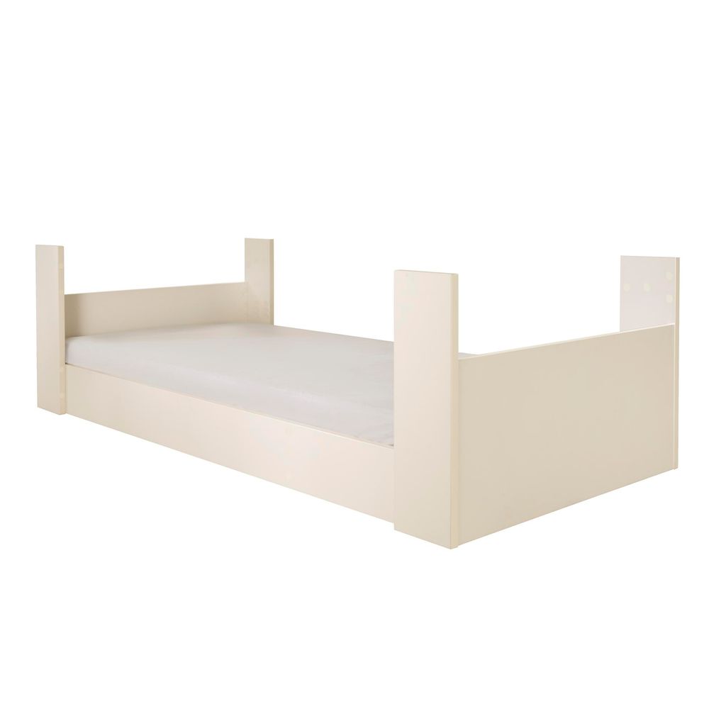 roba Kinderbett Flexi Grow Toddler 90x200 cm Captain – Mitwachsendes Montessori-Bett ab 10 Monaten – Inkl. Absturzsicherung & niedrigem Einstieg