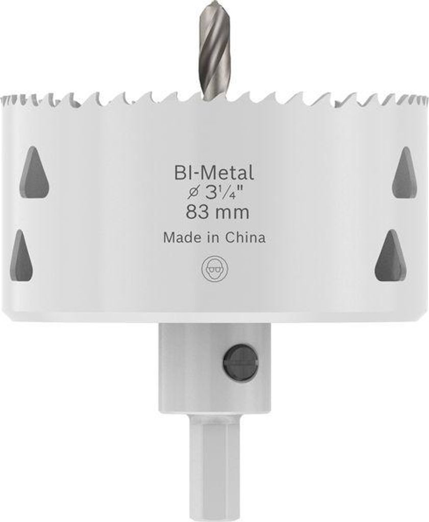 Multi Material Lochsäge mit Aufsteckhalter, 83 x 40 mm