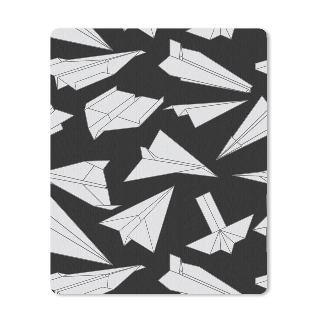 MuchoWow® Mauspad Mousepad Design - Papier - Flugzeuge Produktbild 