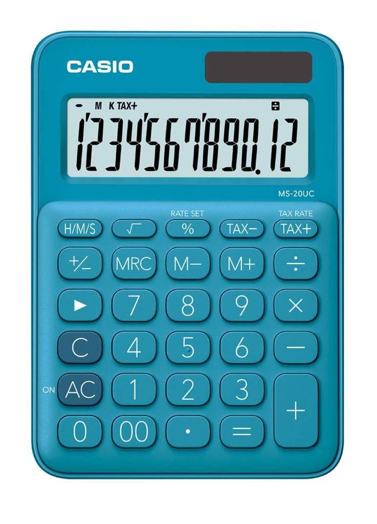 CASIO Tischrechner MS-20UC-RG orange