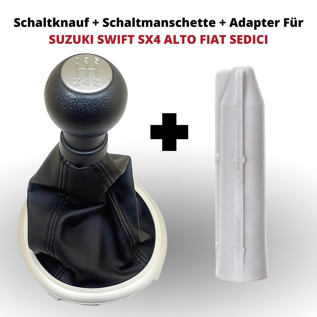 Pommeau de levier de vitesses + manchette + adaptateur Pour Image du produit 
