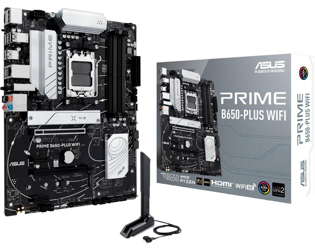 ASUS PRIME B650-PLUS WIFI, Mainboard Produktbild 