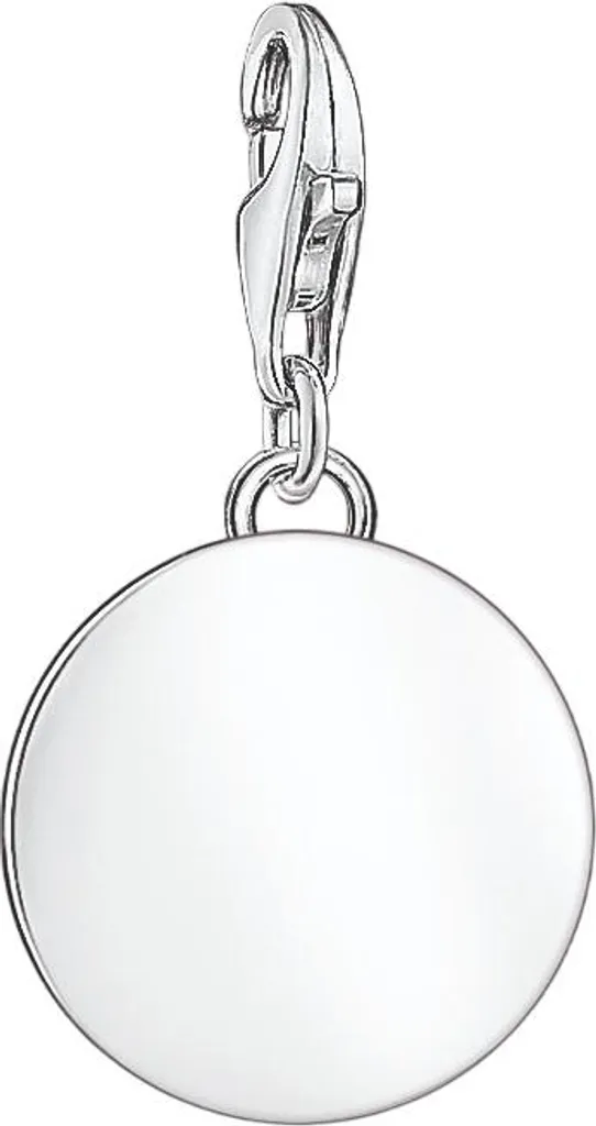 Pendentif à breloques Coin gravable en acier inoxydable or 12mm