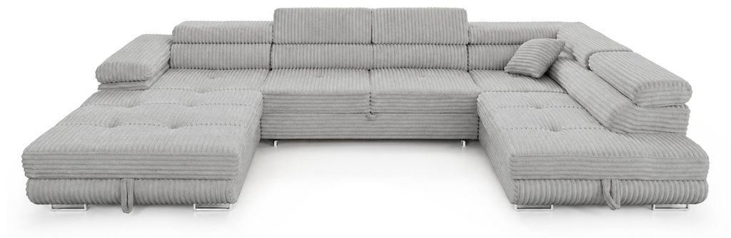 Wohnlandschaft Cordo U-Form XXL 345 cm Schlaffunktion 2 Produktbild 