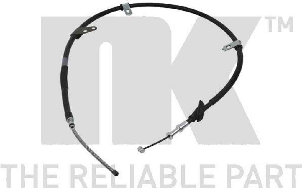 nk Bremsseil für Feststellbremse, Gesamtlänge 1578 mm, Produktbild 