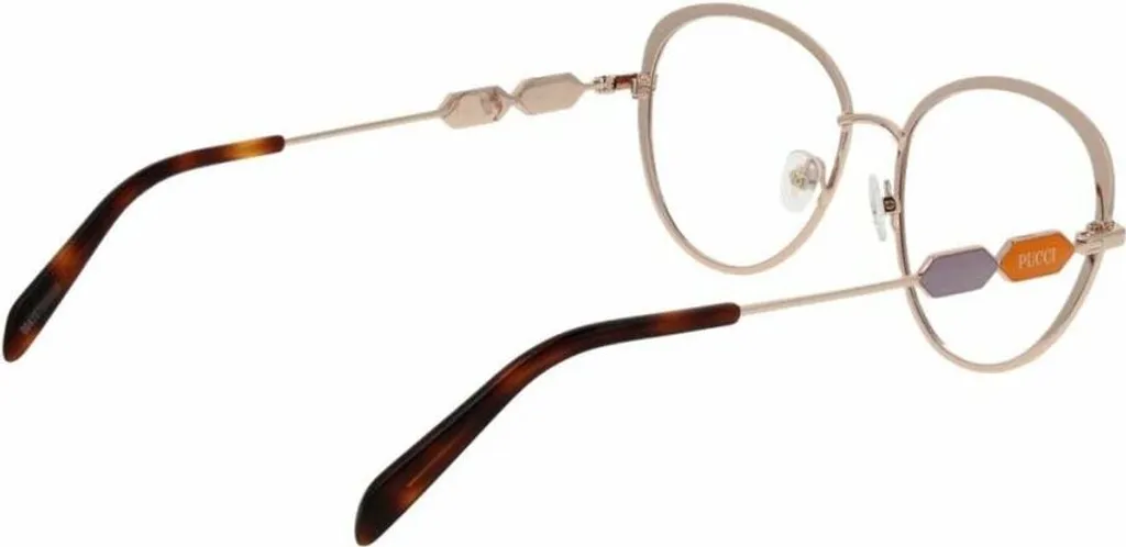 Lunettes de vue de créateur Emilio Pucci EP5187 coloris bleu et noir