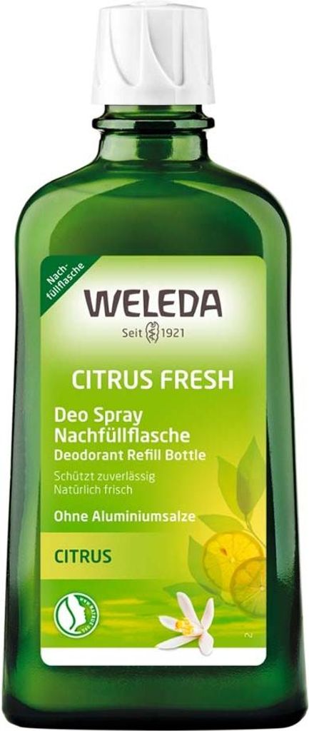 Weleda Citrus Fresh Deo Spray Refill Bottle 200 ml Obrázek produktu 