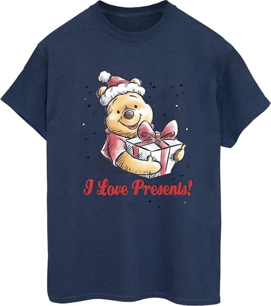 Disney - "Presents" T-Shirt für Damen BI47451 (XXL) (Marineblau)