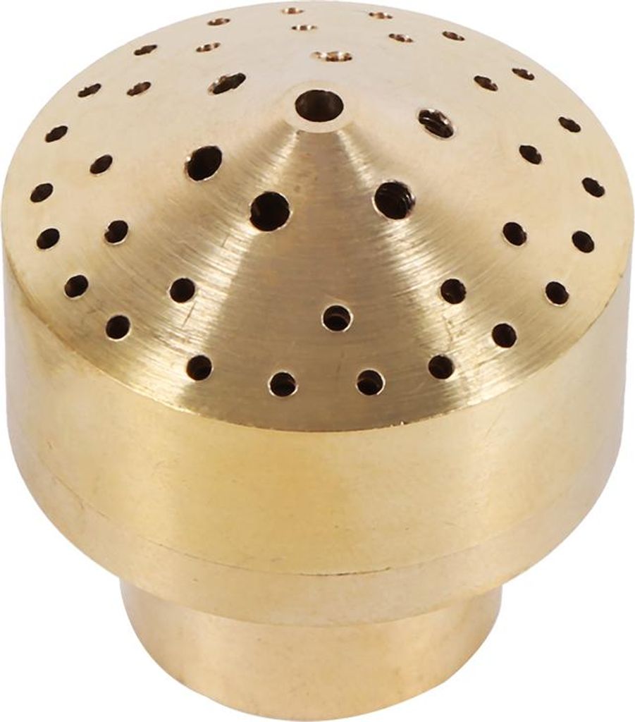 1/2" Messing Säule Garten Wasser Teich Feuerwerk Brunnen Düse Home Sprinkler Sprühkopf Neu