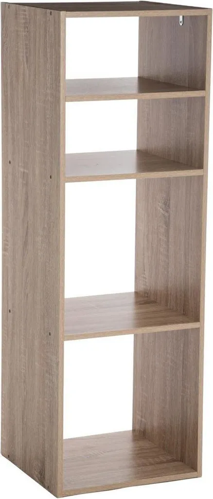 Étagère colonne 4 compartiments Mix n Modul chêne - 5 Five Simply Smart