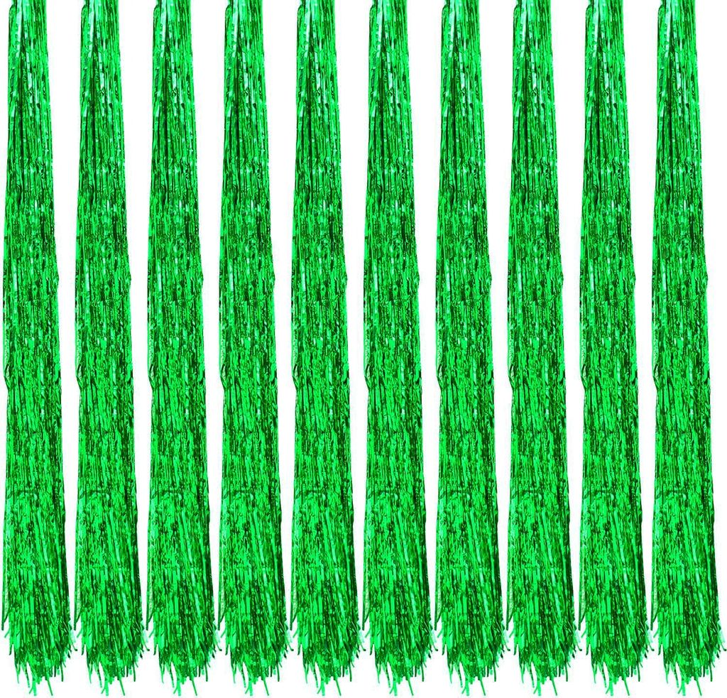 Oblique Unique 10x Lametta Weihnachten Fasching Karneval Produktbild 