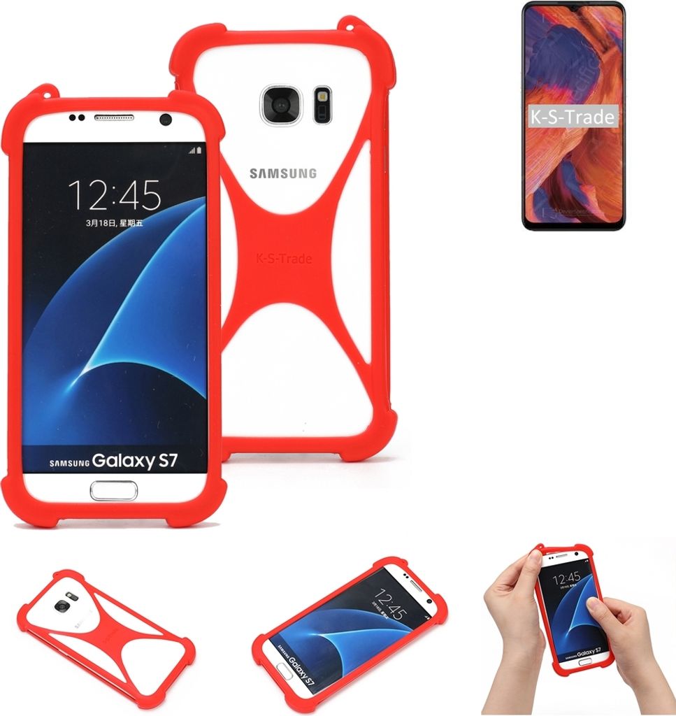 K-S-Trade Handy-Hülle kompatibel mit Nokia 3.4 Schutz-Hülle Bumper Silikon Schutz Hülle Cover Case Silikoncase Silikonbumper TPU Softcase