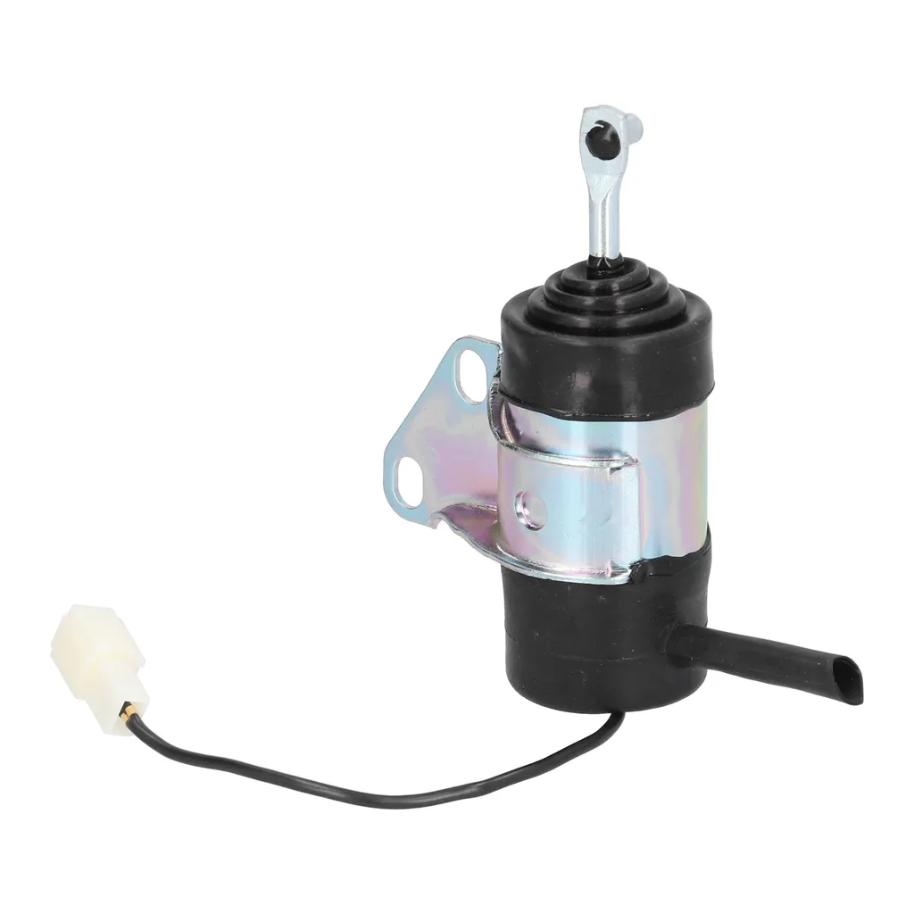 Arrêt moteur 12V pour engin agricole - Électrovanne de carburant - 4
