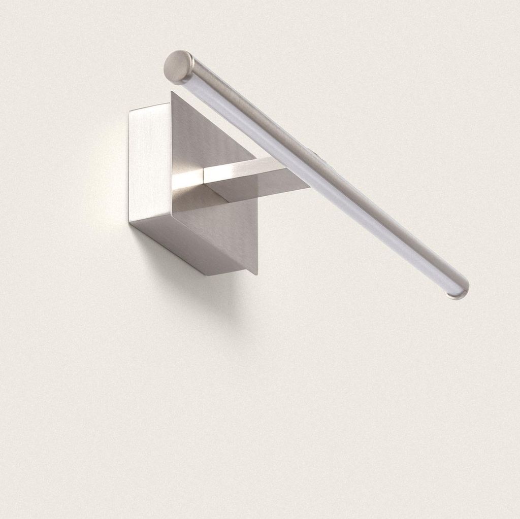 LED-Wandleuchte für Gemälde 1.8W Slimlight mit Batterie Nickel