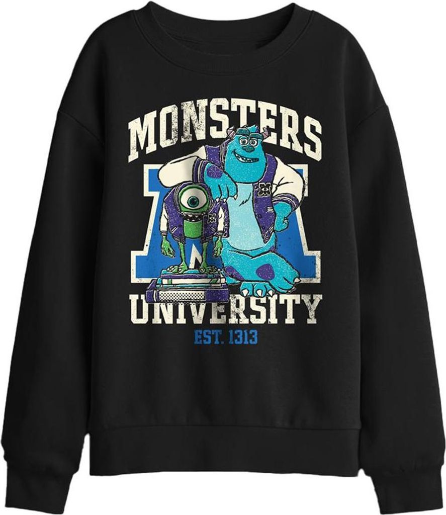 Monsters University - Sweatshirt für Kinder TV30073 (152-158) (Schwarz)